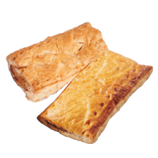 Saucijzenbroodje of vegan saucijzenbroodje